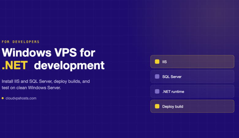 Windows VPS for Developers: Testing & Deploying .NET Applications